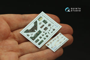 Quinta Studio QD48334 F4F-4 Wildcat 3D-Printed &amp;amp; coloured Interior on decal paper (Tamiya) 1/48 – zdjęcie 4