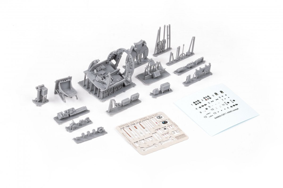 Eduard 648800 A6M3 cockpit PRINT EDUARD 1/48 – zdjęcie 7