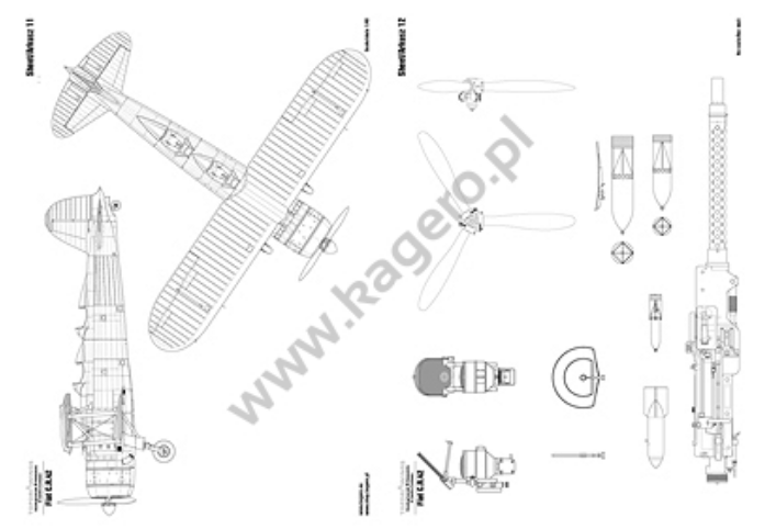 Kagero 7102 Fiat C.R. 42 EN/PL – zdjęcie 3