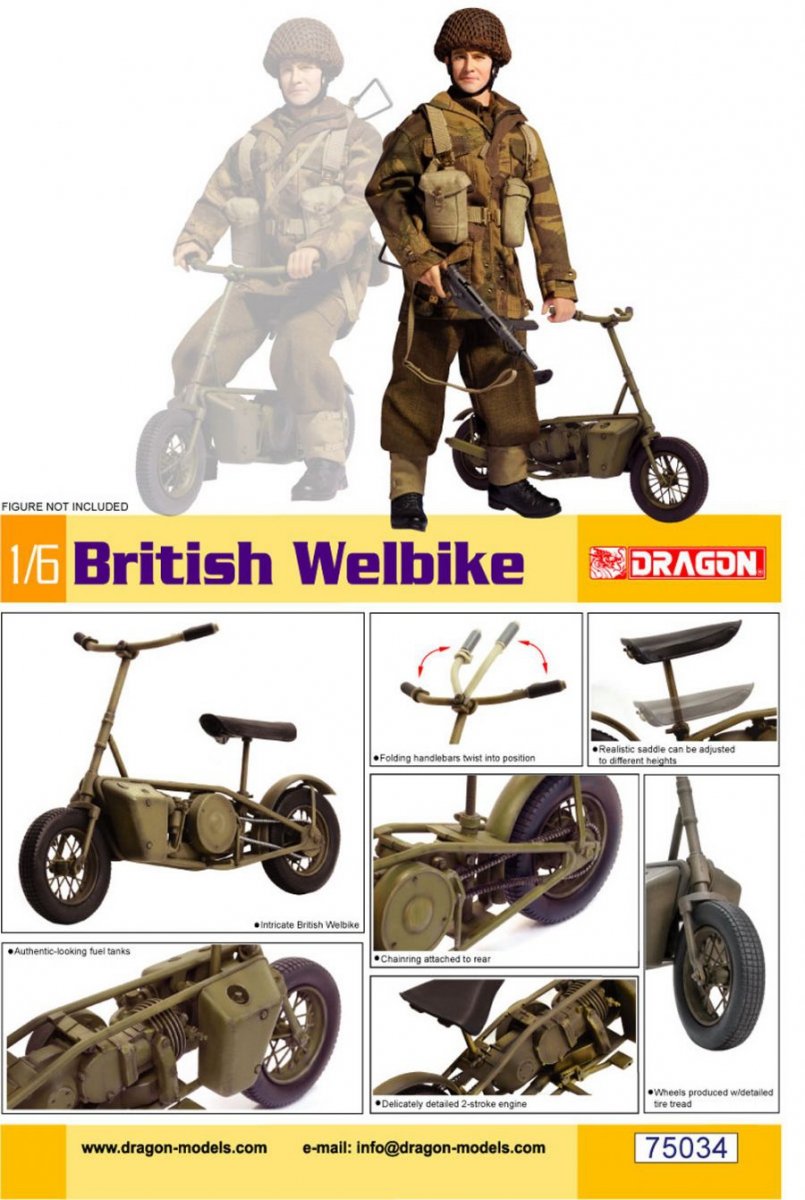 Dragon 75034 British Welbike 1/6