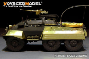 Voyager Model PEA335 WWII US M8/M20 armored car side skirts/stowage bins (For TAMIYA 35228 35234) 1/35 – zdjęcie 3