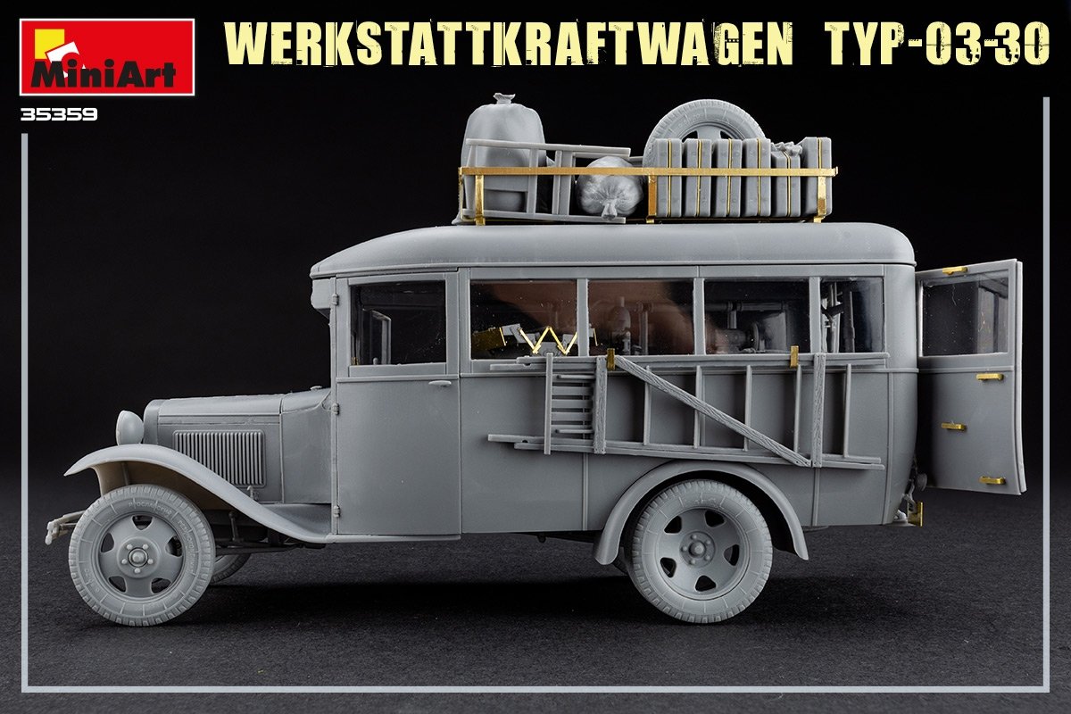 MiniArt 35359 WERKSTATTKRAFTWAGEN TYP-03-30 1/35 – image 11