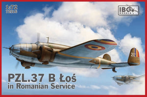 IBG 72516 PZL 37B Łoś en service roumain 1/72