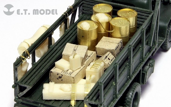 E.T. Model J72-010 WWII Allied Vehicles Accessory Set Type.1 – zdjęcie 3