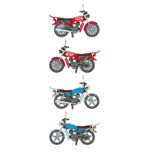 AK Interactive AK35027 CG125 JAPANESE MOTORCYCLE 1/35 – zdjęcie 6