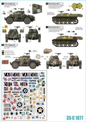 Star Decals 35-C1077 Polish Tanks in Italy # 1 1/35 – zdjęcie 2
