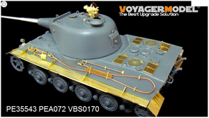 Voyager Model PE35543 WWII German Pz.Kpfw.VII lowe Super Heavy tank For Amusing hobby 35A005 1/35 – zdjęcie 4