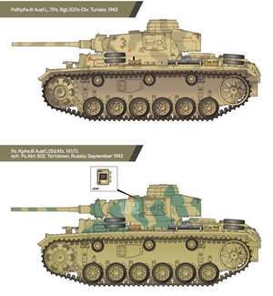 Academy 13545 German Panzer III Ausf L “Battle of Kursk” 1/35 – zdjęcie 2