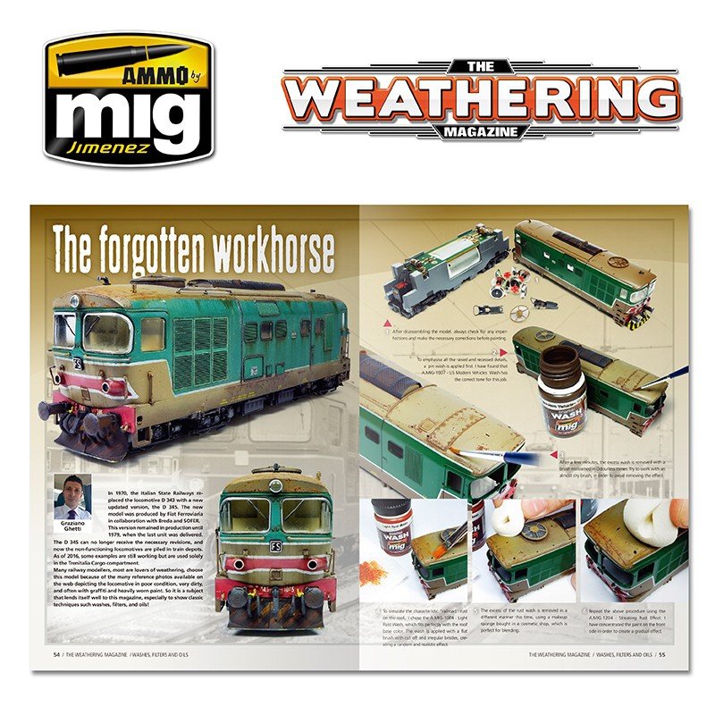 AMMO of Mig Jimenez 4516PL The Weathering Magazine - WASHES, Filters and Oil Paints Polish EDITION – image 3