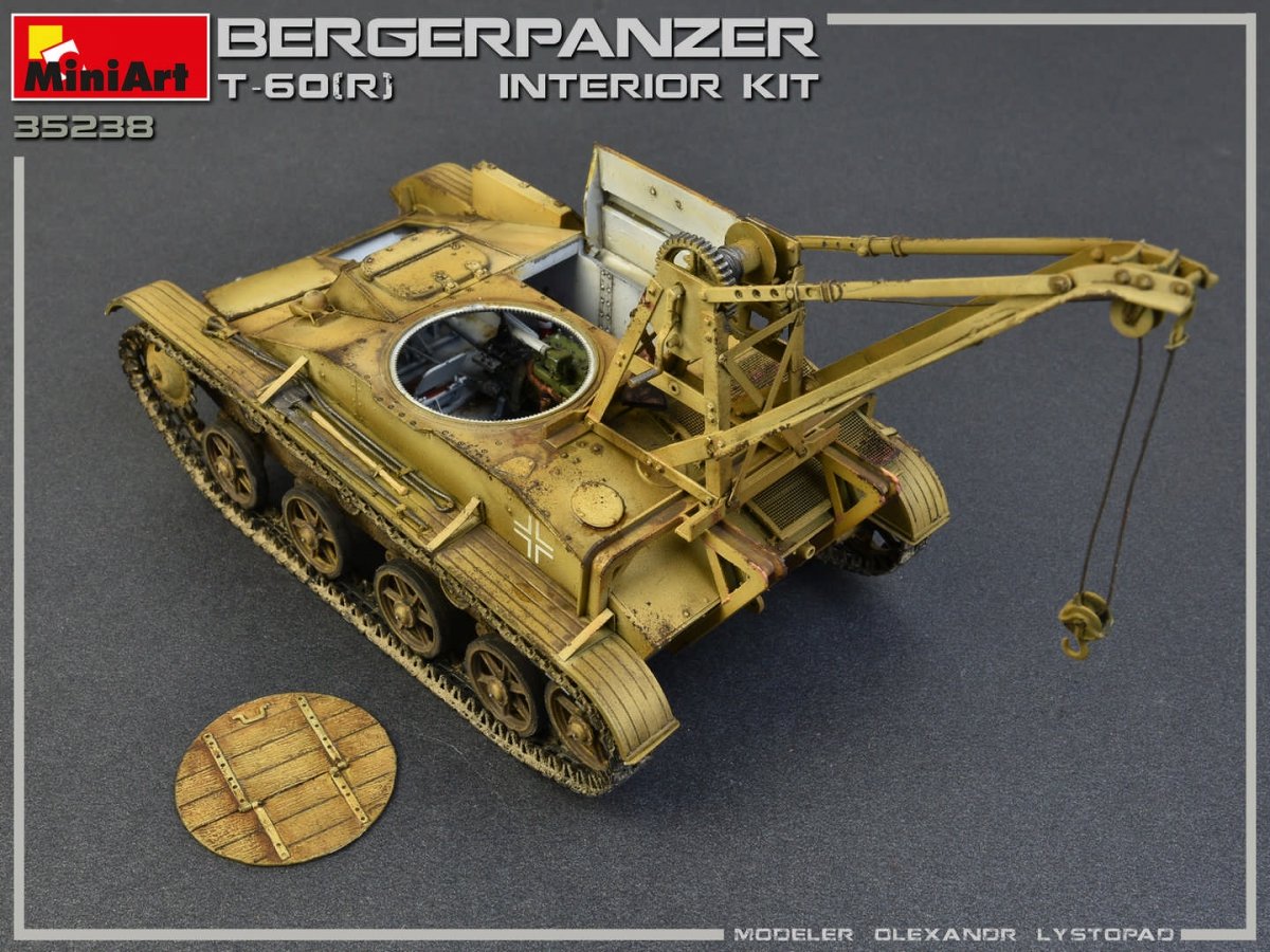 MiniArt 35238 BERGEPANZER T-60 ( r ) INTERIOR KIT 1/35 – image 8