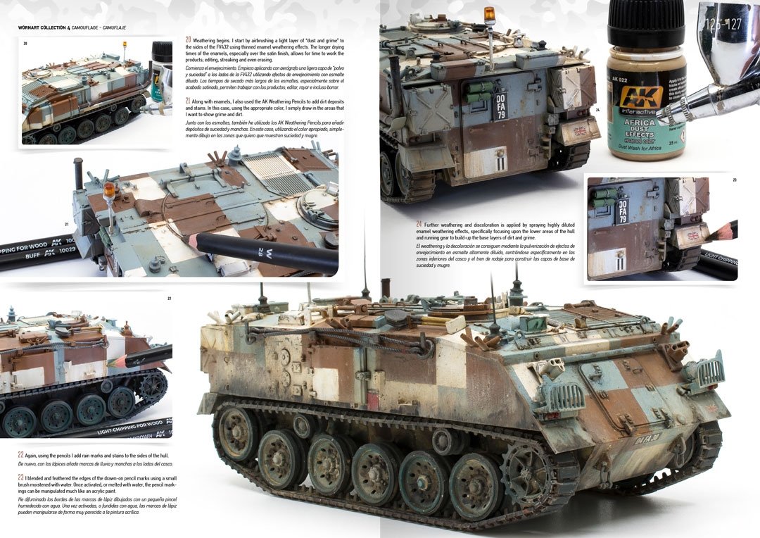 AK Interactive AK4906 WORN ART COLLECTION ISSUE 04 – CAMOUFLAGE – zdjęcie 9