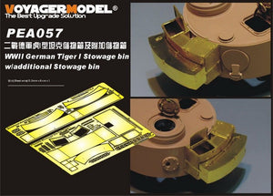 Voyager Model PEA057 WWII German Tiger I Stowage bin w/additional Stowage bin GP 1/35 – image 2
