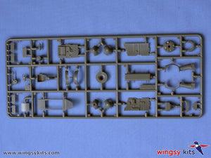 Wingsy Kits D5-07 German WWII Fighter MESSERSCHMITT Bf 109 E-1 1/48 – zdjęcie 6