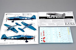 Trumpeter 02257 Grumman F6F-5 Hellcat 1/32 – image 4