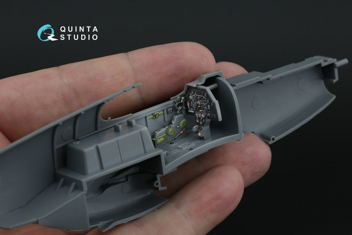 Quinta Studio QD48482 P-51B/C (Late) 3D-Printed coloured Interior on decal paper (Tamiya) 1/48 – zdjęcie 8