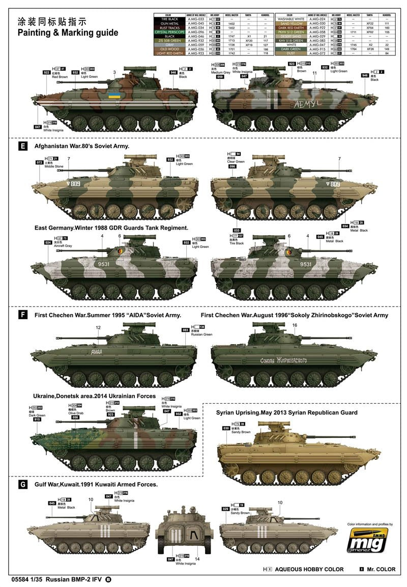 Trumpeter 05584 Russian BMP-2 IFV 1/35 – zdjęcie 2
