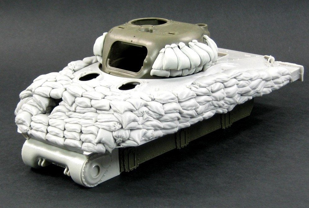 Panzer Art RE35-139 Heavy sand armor for M4A1 tank (Early hull) 1/35 – zdjęcie 5