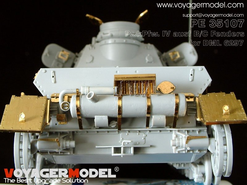 Voyager Model PE35107 Pz.kPfw. IV Ausf B/C (For DRAGON 6297) 1/35 – zdjęcie 6