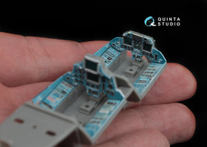 Quinta Studio QD48047 Su-30MKK 3D-Printed &amp;amp; colored Interior on decal paper (for HobbyBoss kit) 1/48 – image 6