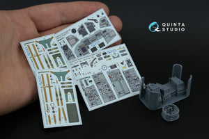 Quinta Studio QD+32229 Tornado IDS German 3D-Printed &amp;amp; coloured Interior on decal paper (Italeri) (with 3D-printed resin parts) 1/32 – zdjęcie 2