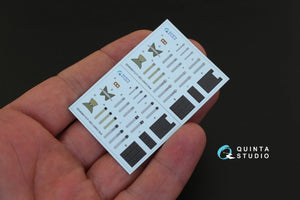 Quinta Studio QD48090 F-15E 3D-Printed &amp;amp; coloured Interior on decal paper (for GWH kit) 1/48 – zdjęcie 5