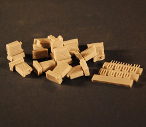 Panzer Art RE35-282 WWII German 20l canisters early pattern (12pcs) 1/35 – zdjęcie 2