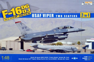 Kinetic K48005 F-16D Block 50 - USAF Viper 2 seats 1/48