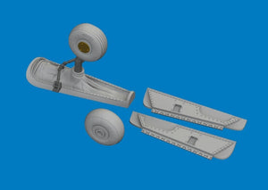 Eduard 6481194 P-40K tail wheel bay PRINT EDUARD 1/48