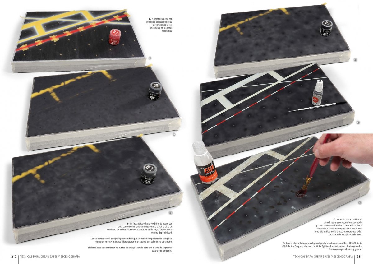 AK Interactive AK648 TECHNIQUES FOR CREATING BASES AND SCENOGRAPHY (EN) – immagine 12