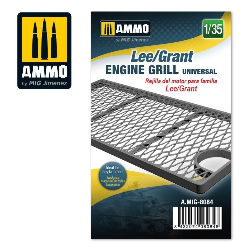 Ammo of Mig 8084 Lee/Grant engine grille universal 1/35 – zdjęcie 2