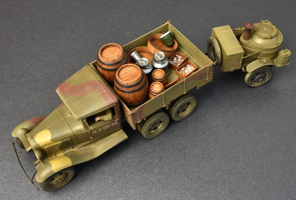MiniArt 35257 SOVIET 2t TRUCK AAA TYPE w/FIELD KITCHEN 1/35 – zdjęcie 3