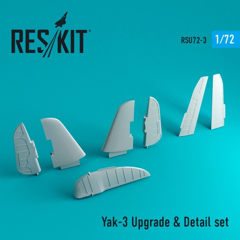 RESKIT RSU72-0003 Yak-3 Kit de mise à niveau et de détail pour Zvezda 1/72