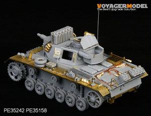 Voyager Model PE35242 WWII German Pz.Kpfw.III Ausf.N sPz.Abt 501 Afrika For DRAGON 6431 1/35 – image 4