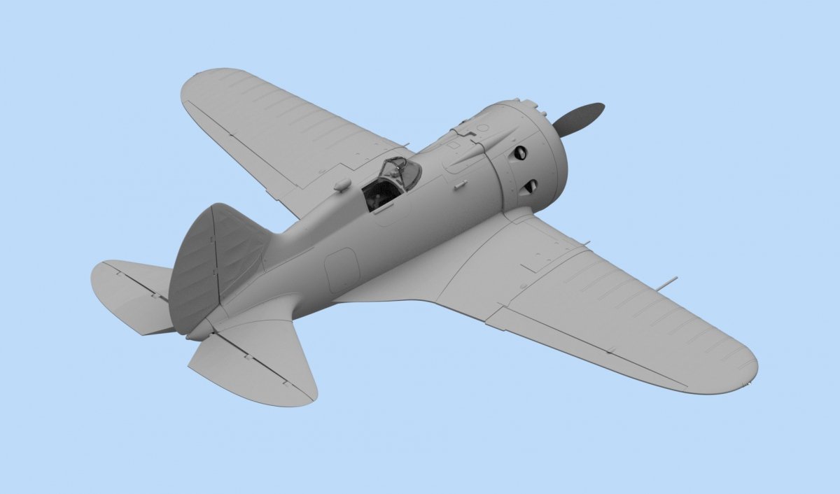 ICM 48097 I-16 type 24, WWII Soviet Fighter 1/48 – image 5