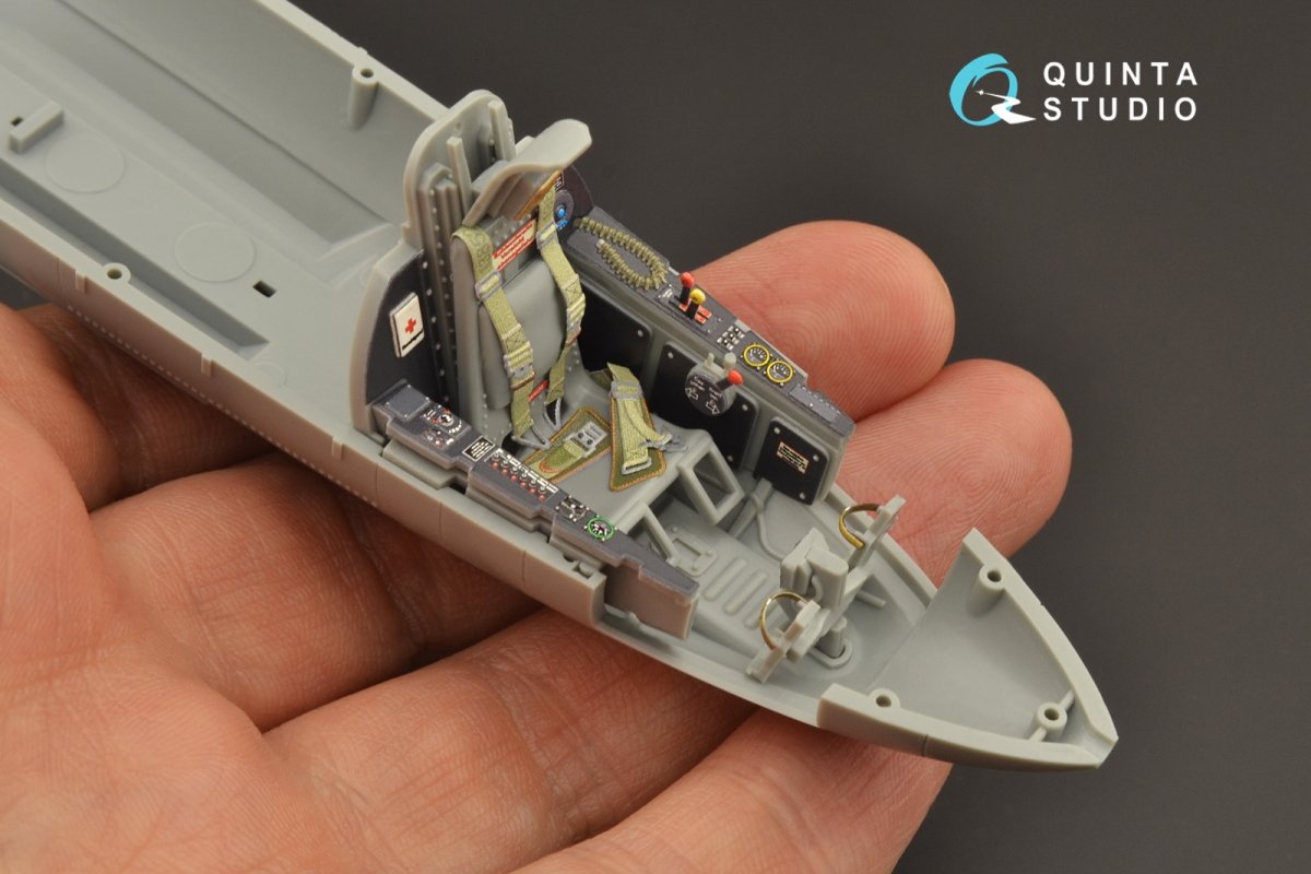 Quinta Studio QD32105 Ju EF 126/EF 127 3D-Printed &amp;amp; coloured Interior on decal paper (Das Werk) 1/32 – zdjęcie 3