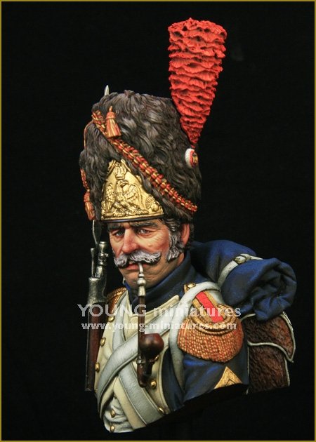 Young Miniatures YH1847 French Grenadiersof the Imperial Guard 1/10 – zdjęcie 2
