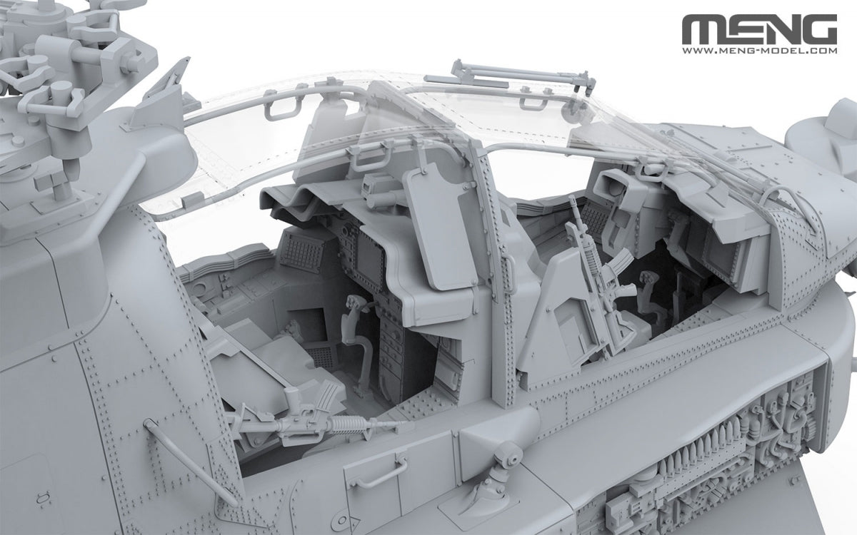 Meng Model QS-004 Boeing AH-64D Apache Longbow Heavy Attack Helicopter 1/35 – image 7
