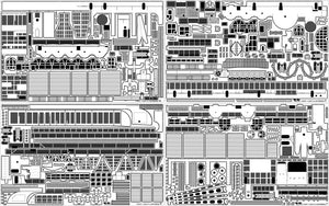 Pontos 27010FB USS CV-6 Enterprise 1942 Detail up set (20B Deck Blue) 1/200 – image 16