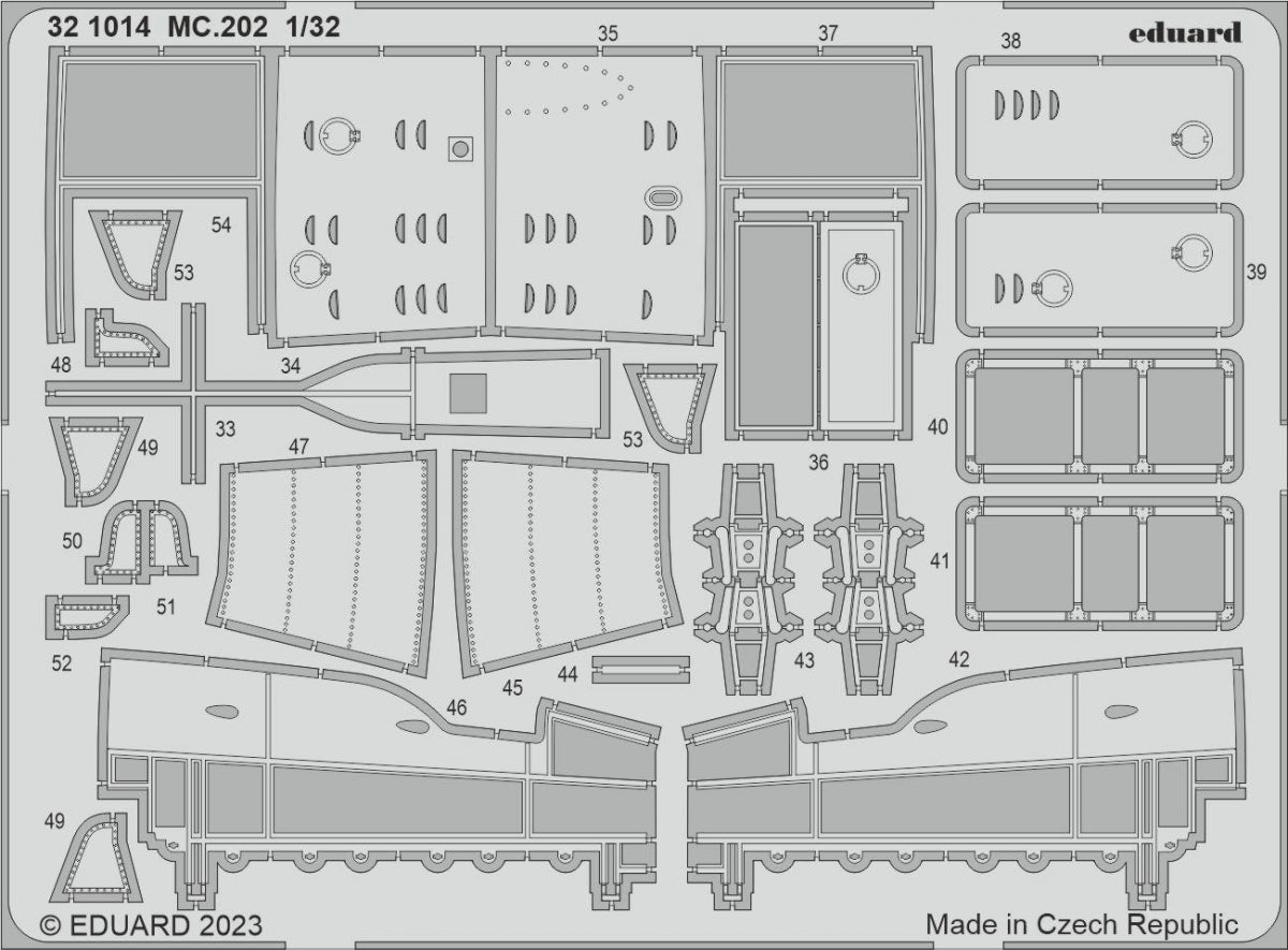 Eduard BIG33158 MC.202 ITALERI 1/32 – zdjęcie 4