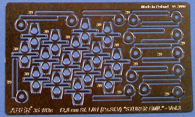 Aber 35182 German tank destroyer 12.8 cm Sf. L/61 (Pz.Sf.V) Sturer Emil- vol. 3 - additional set - ammo holders and boxes (1/35) – image 4