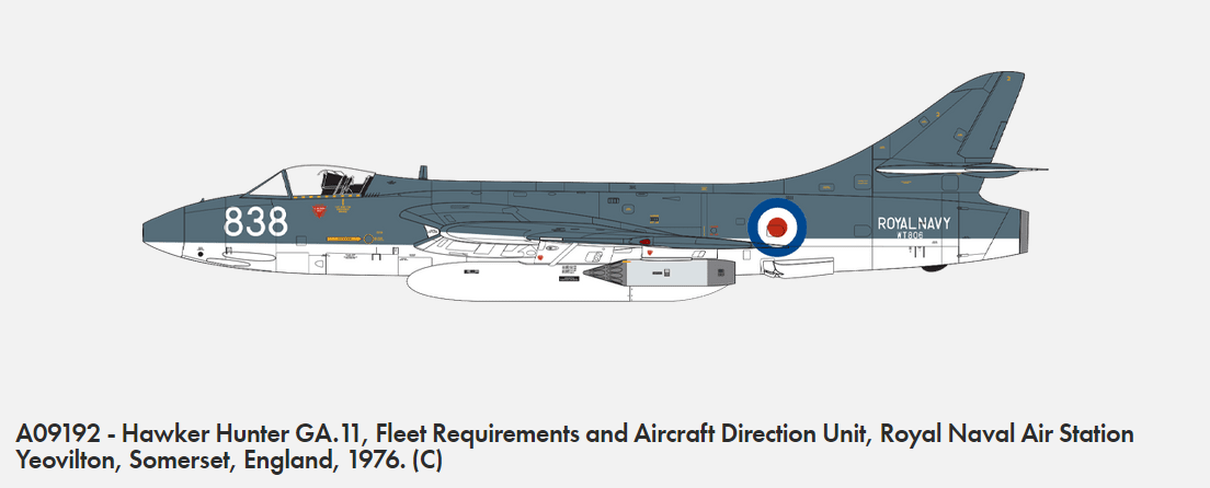 Airfix 09192 Hawker Hunter FGA.9/FR.10/GA.11 1/48 – zdjęcie 6