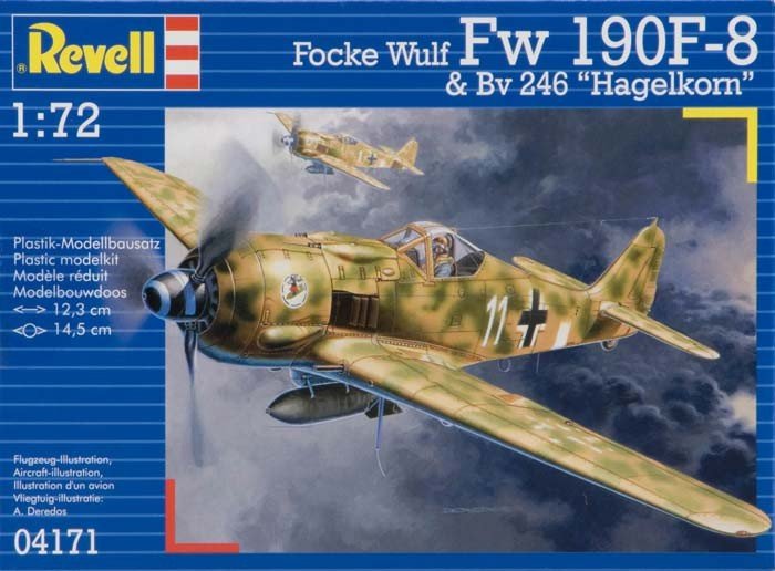 Revell 04171 Focke Wulf Fw 190F-8 & Bv 246 Hagelkorn 1/72
