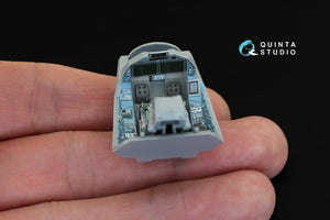 Quinta Studio QD48082 Su-57 3D-Printed &amp;amp; colored Interior on decal paper (for Zvezda kit) 1/48 – image 8