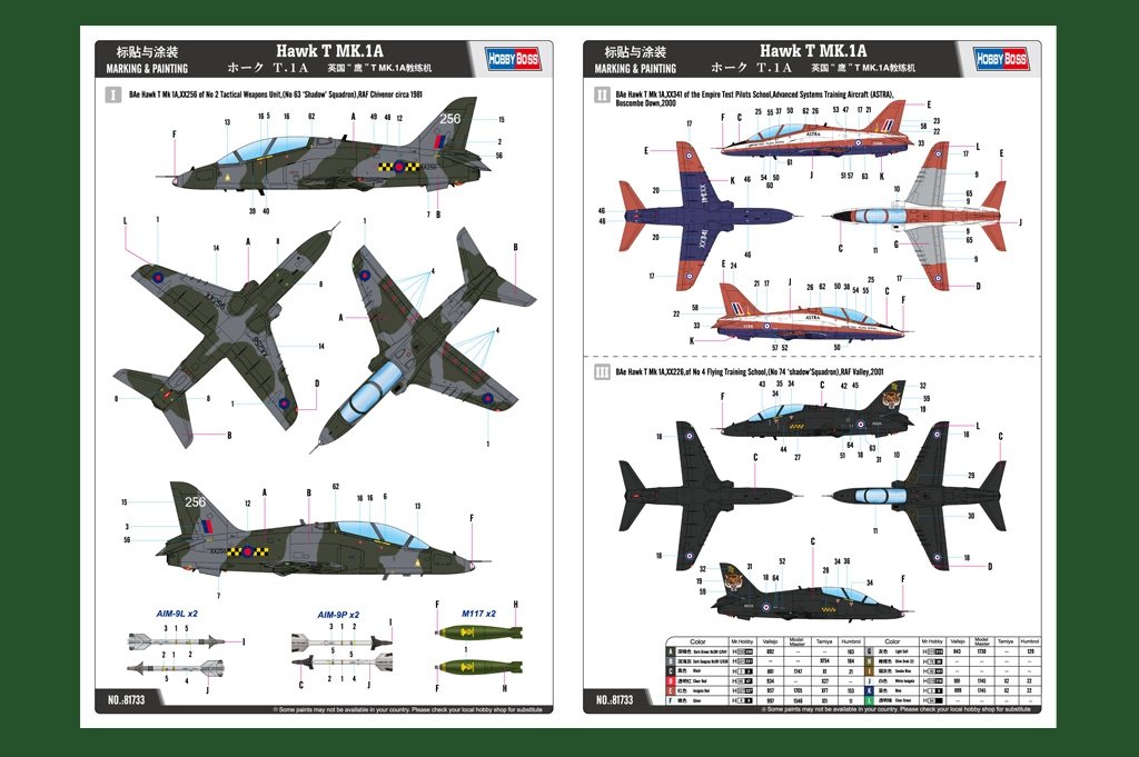 Hobby Boss 81733 Hawk T MK.1A 1/48 – Bild 3