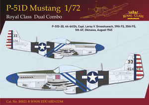 Eduard R0021 P-51D MUSTANG DUAL COMBO 1/72 – zdjęcie 32