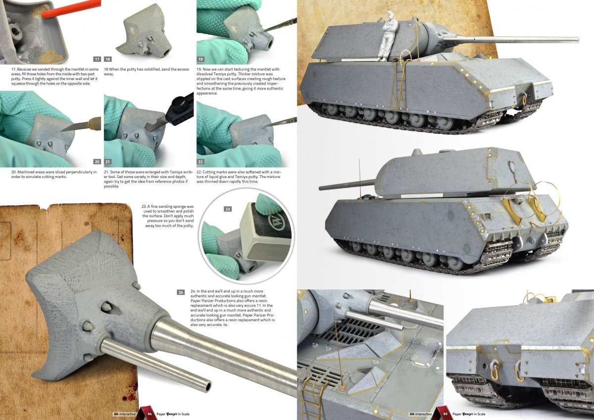AK Interactive AK246 PAPER PANZER: PROTOTYPES &amp;amp; WHAT IF TANKS (ENGLISH) – zdjęcie 3