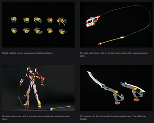 Meng Model MECHA-005M Multipurpose Humanoid Decisive Weapon, Artificial Human Evangelion Production Model-08y – zdjęcie 5