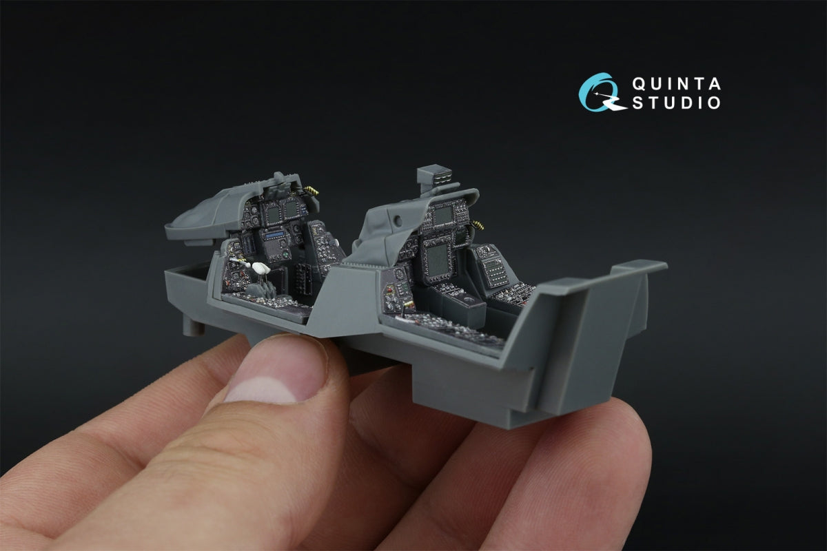 Quinta Studio QDS-48593 F-14D Super Tomcat 3D-Printed &amp;amp; coloured Interior on decal paper (GWH) (Small version) 1/48 – zdjęcie 10