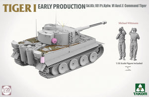 Takom 2195 TIGER I EARLY-PRODUCTION Sd.Kfz.181 Pz.Kpfw.VI Ausf.E Command Tiger 1/35 – imagen 6