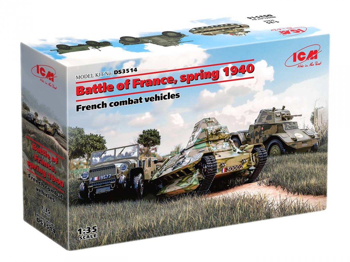 ICM DS3514 Battle of France, spring 1940 1/35 – zdjęcie 2